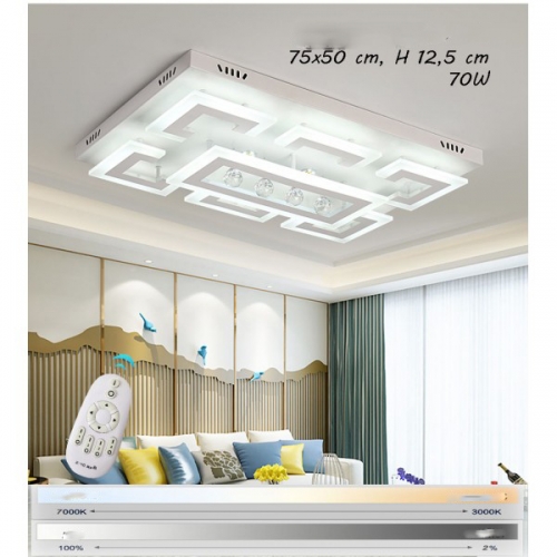 Lampa LED 95x65cm 125Watt P103